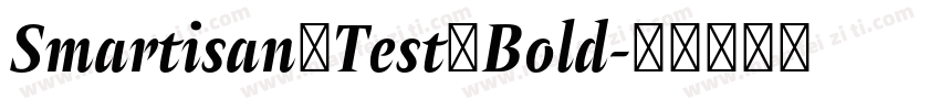 Smartisan_Test Bold字体转换
